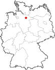 Karte Rehlingen, Kreis Lüneburg